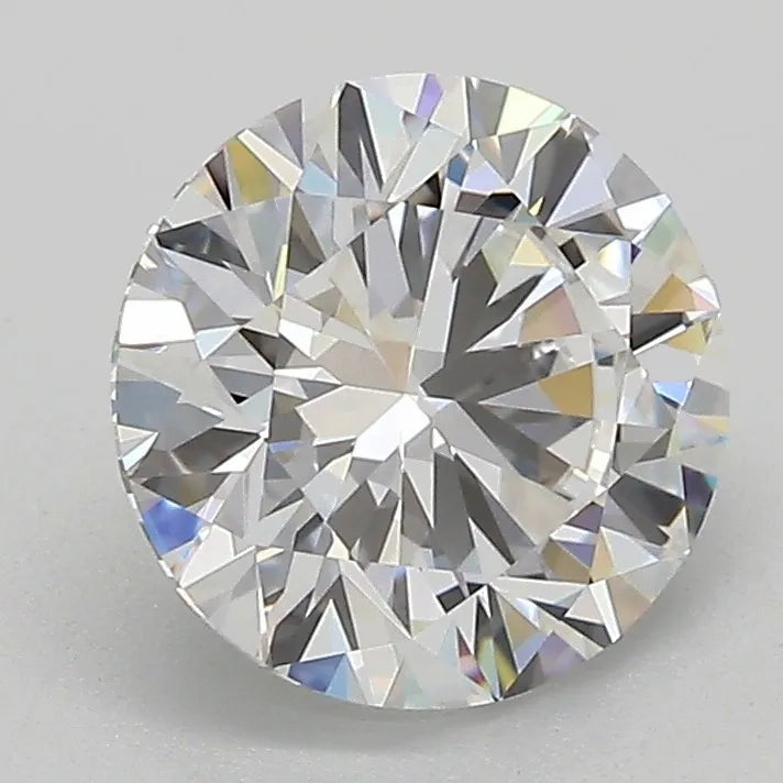 2.00ct Round Lab Grown Diamond (Colour D, Clarity VVS1, Cut EX, IGI Certified)