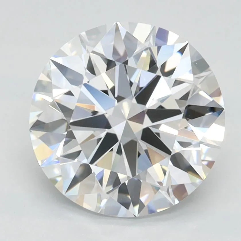 2.00ct Round Lab Grown Diamond (Colour D, Clarity VVS1, Cut ID, IGI Certified)