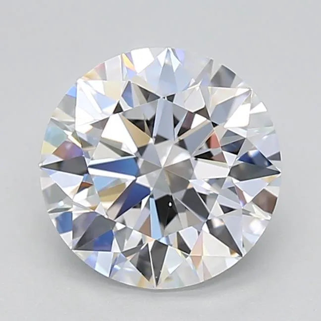 2.00ct Round Lab Grown Diamond (Colour D, Clarity VVS1, Cut ID, IGI Certified)