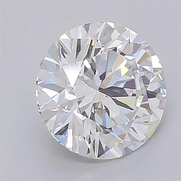 2.00ct Round Lab Grown Diamond (Colour D, Clarity VVS2, Cut ID, IGI Certified)