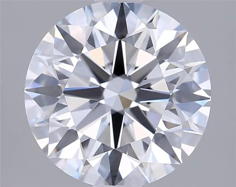 2.00ct Round Lab Grown Diamond (Colour E, Clarity IF, Cut ID, IGI Certified)