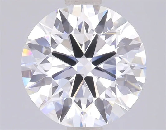2.00ct Round Lab Grown Diamond (Colour E, Clarity IF, Cut ID, IGI Certified)