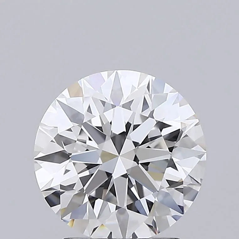2.00ct Round Lab Grown Diamond (Colour E, Clarity IF, Cut ID, IGI Certified)