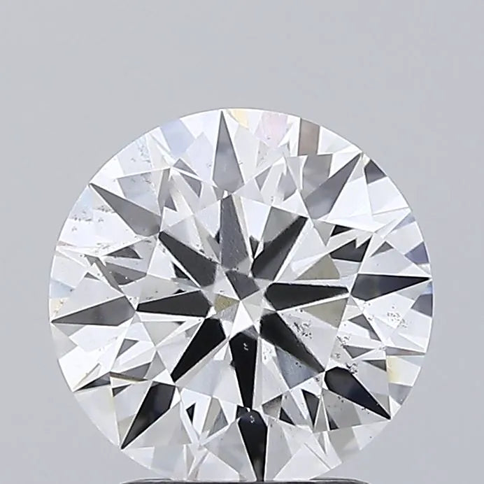 2.00ct Round Lab Grown Diamond (Colour E, Clarity SI1, Cut ID, IGI Certified)
