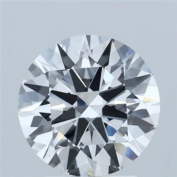 2.00ct Round Lab Grown Diamond (Colour E, Clarity VVS2, Cut EX, IGI Certified)