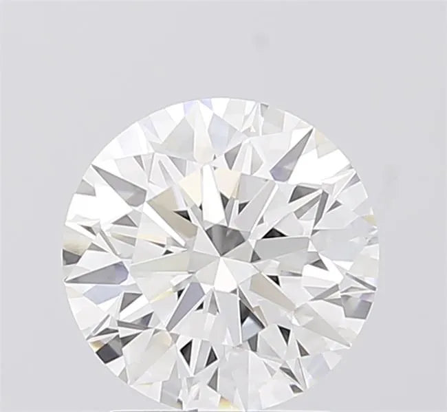 2.00ct Round Lab Grown Diamond (Colour E, Clarity VVS2, Cut EX, IGI Certified)