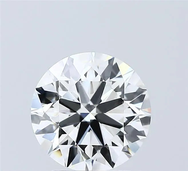 2.00ct Round Lab Grown Diamond (Colour E, Clarity VVS2, Cut EX, IGI Certified)