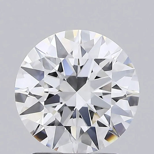 2.00ct Round Lab Grown Diamond (Colour E, Clarity VVS2, Cut EX, IGI Certified)