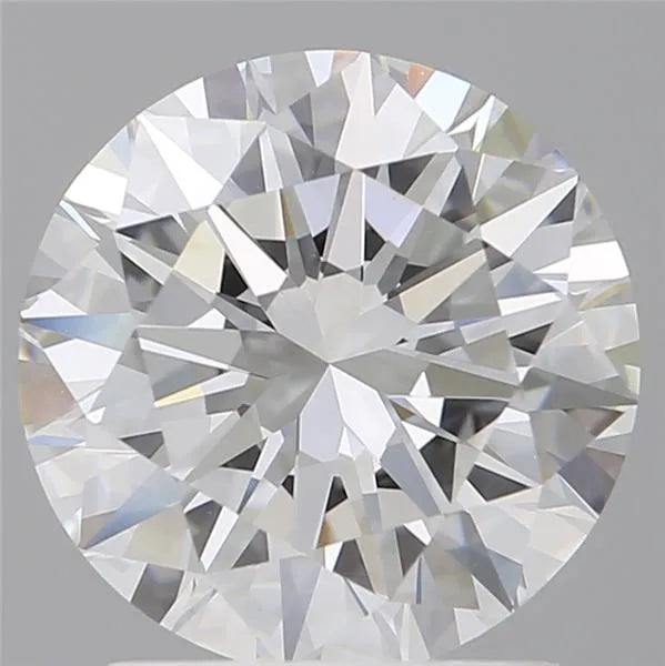 2.00ct Round Lab Grown Diamond (Colour E, Clarity VVS2, Cut EX, IGI Certified)