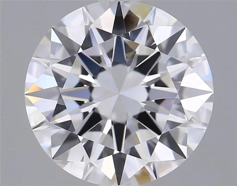 2.00ct Round Lab Grown Diamond (Colour E, Clarity VVS2, Cut EX, IGI Certified)