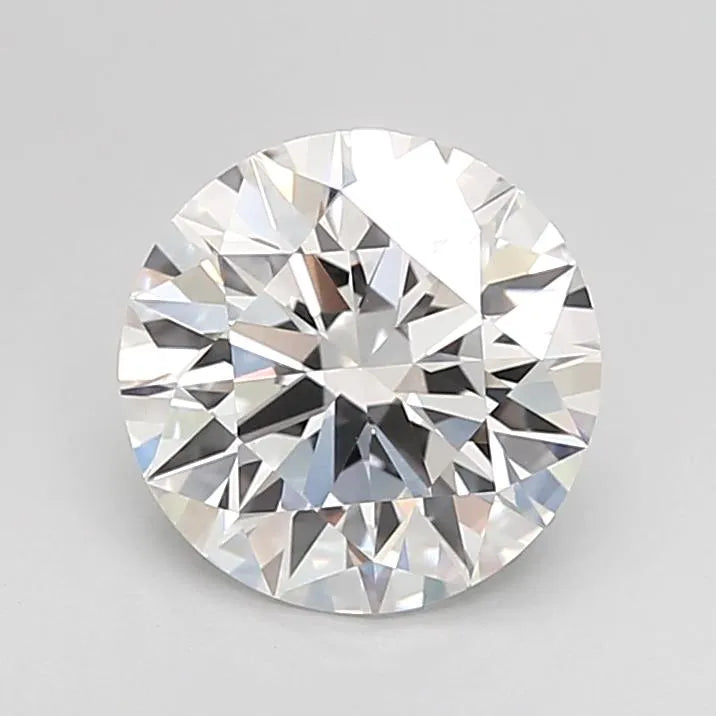 2.00ct Round Lab Grown Diamond (Colour E, Clarity VVS2, Cut ID, IGI Certified)
