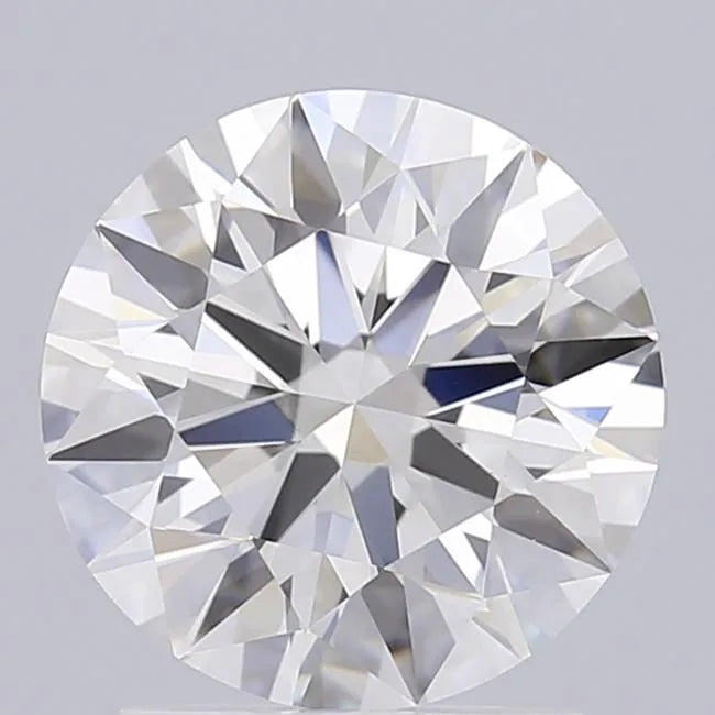 2.00ct Round Lab Grown Diamond (Colour E, Clarity VVS2, Cut ID, IGI Certified)