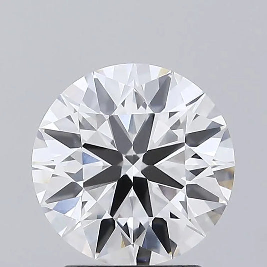 2.00ct Round Lab Grown Diamond (Colour E, Clarity VVS2, Cut ID, IGI Certified)