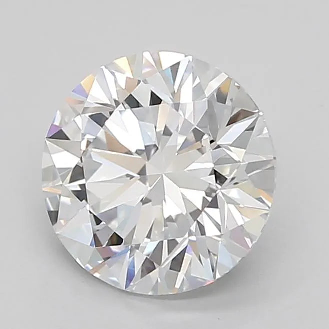 2.00ct Round Lab Grown Diamond (Colour F, Clarity VVS1, Cut EX, IGI Certified)