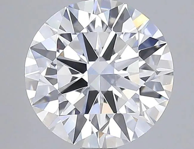 2.00ct Round Lab Grown Diamond (Colour F, Clarity VVS2, Cut EX, IGI Certified)