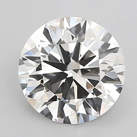 2.00ct Round Lab Grown Diamond (Colour G, Clarity VS1, Cut ID, IGI Certified)
