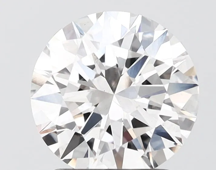 2.00ct Round Lab Grown Diamond (Colour G, Clarity VS2, Cut EX, IGI Certified)