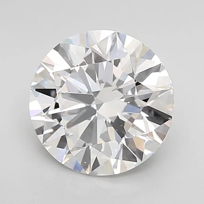 2.00ct Round Lab Grown Diamond (Colour G, Clarity VS2, Cut ID, IGI Certified)