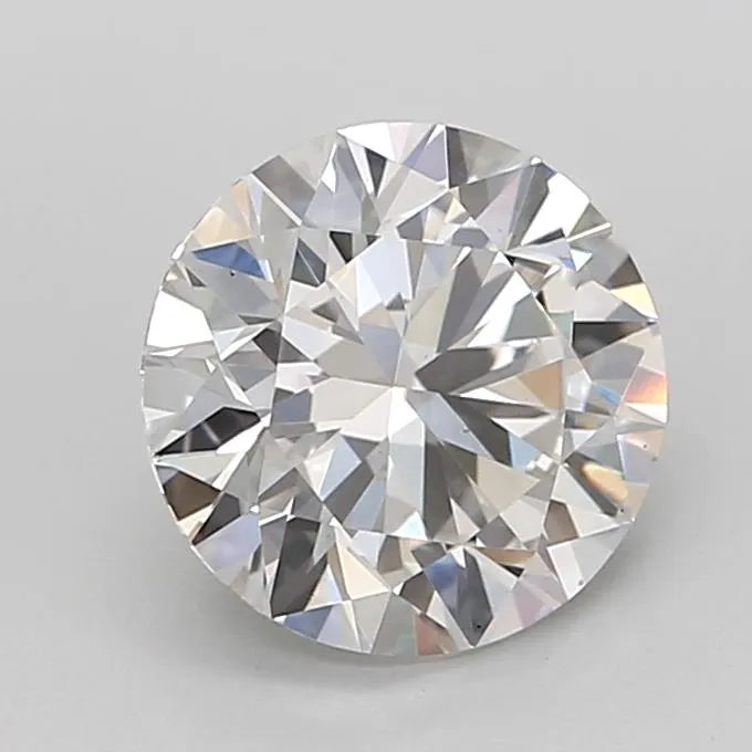 2.00ct Round Lab Grown Diamond (Colour G, Clarity VS2, Cut ID, IGI Certified)