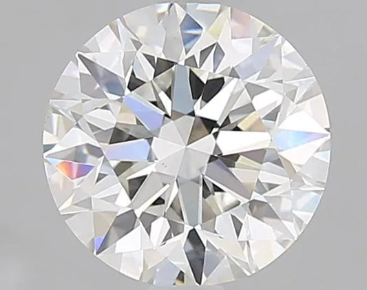 2.00ct Round Lab Grown Diamond (Colour G, Clarity VVS2, Cut EX, IGI Certified)