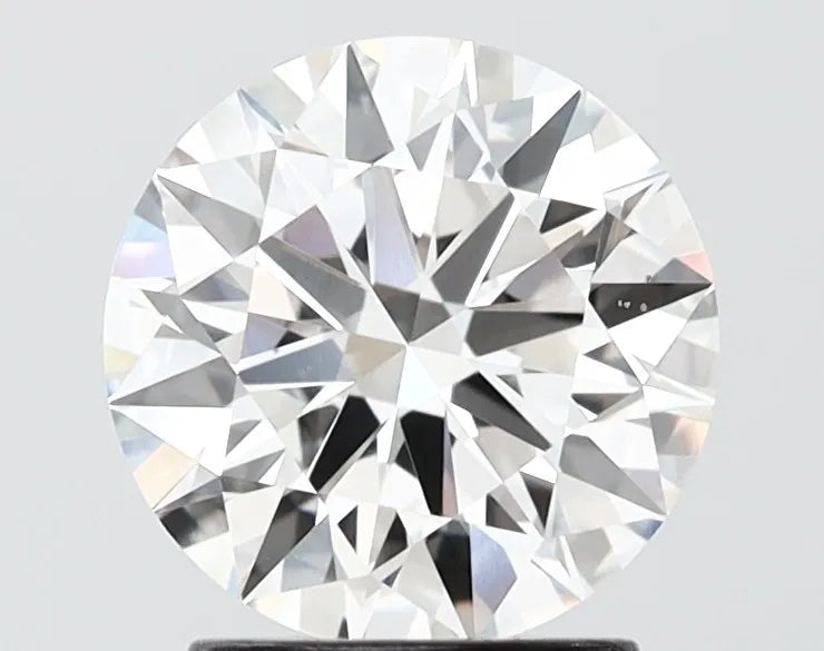 2.00ct Round Lab Grown Diamond (Colour G, Clarity VVS2, Cut ID, IGI Certified)