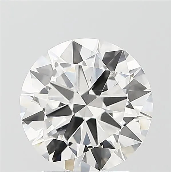 2.00ct Round Lab Grown Diamond (Colour H, Clarity VVS2, Cut EX, IGI Certified)