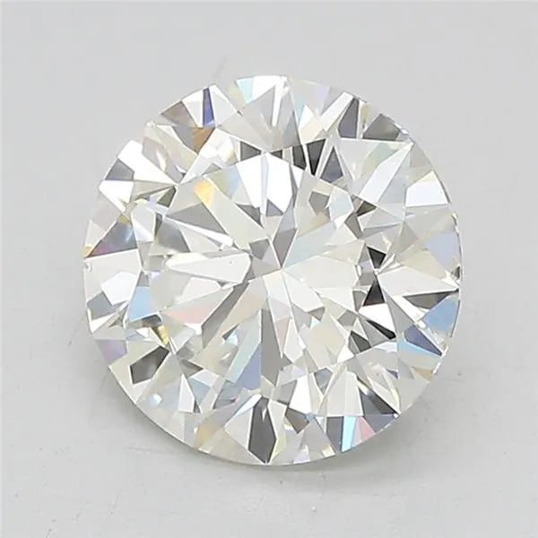2.00ct Round Lab Grown Diamond (Colour I, Clarity VS2, Cut EX, IGI Certified)