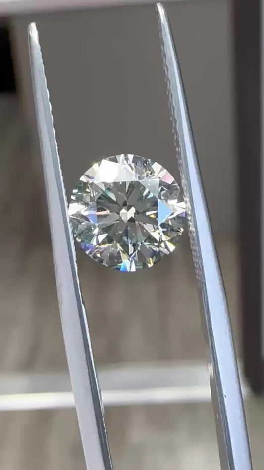 2.00ct Round Natural Diamond (Colour I, Clarity VS2, Cut ID, EGL Certified)