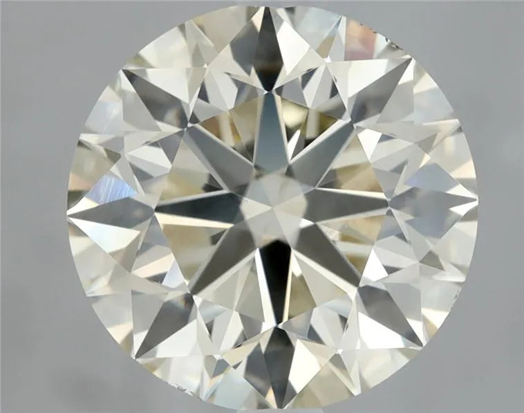 2.00ct Round Natural Diamond (Colour L, Clarity SI1, Cut EX, IGI Certified)