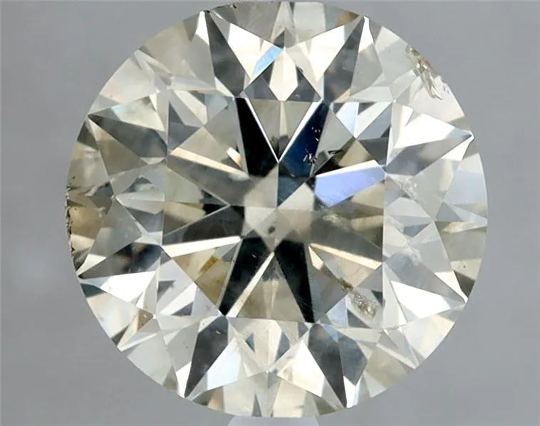 2.00ct Round Natural Diamond (Colour L, Clarity SI2, Cut EX, IGI Certified)