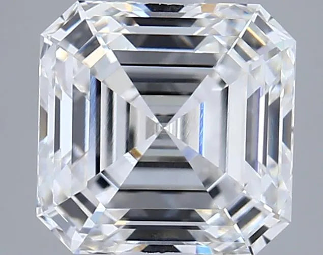 2.01ct Asscher Lab Grown Diamond (Colour G, Clarity VVS2, IGI Certified)