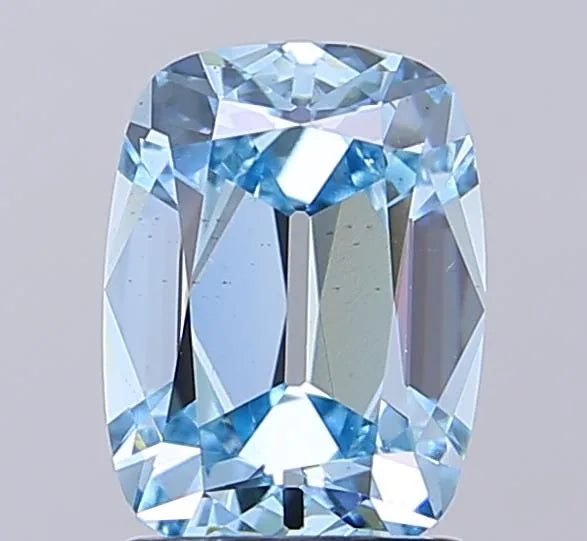 2.01ct Cushion brilliant Lab Grown Diamond (Colour Fancy Intense Blue, Clarity VS2, IGI Certified)