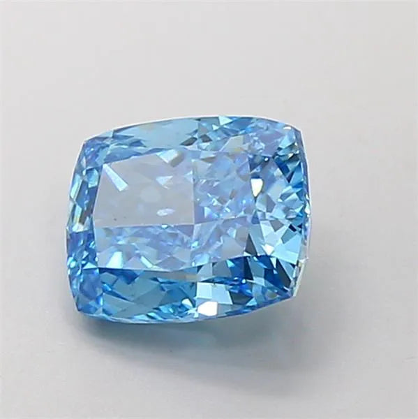 2.01ct Cushion modified Lab Grown Diamond (Colour Fancy Vivid Blue, Clarity VS2, IGI Certified)