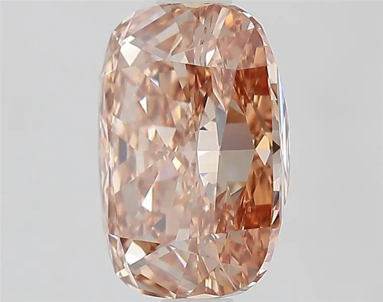 2.01ct Cushion modified Lab Grown Diamond (Colour Fancy Yellowish Brown, Clarity VVS2, IGI Certified)