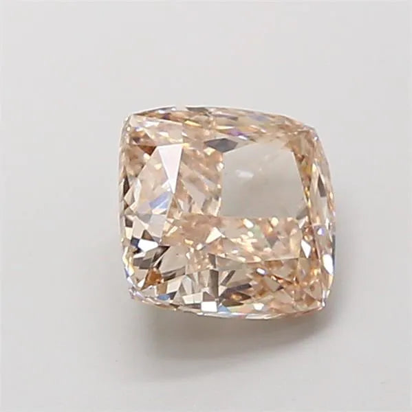 2.01ct Cushion modified Lab Grown Diamond (Colour Very Light Brown, Clarity VS1, IGI Certified)
