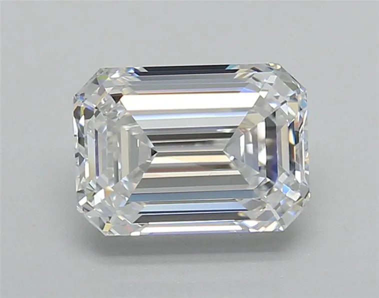 2.01ct Emerald Lab Grown Diamond (Colour D, Clarity VS1, Cut EX, IGI Certified)