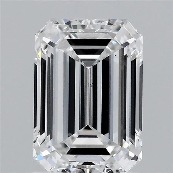 2.01ct Emerald Lab Grown Diamond (Colour D, Clarity VS2, IGI Certified)
