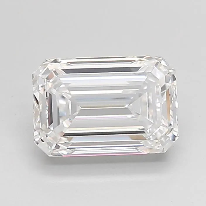 2.01ct Emerald Lab Grown Diamond (Colour D, Clarity VVS1, Cut EX, IGI Certified)