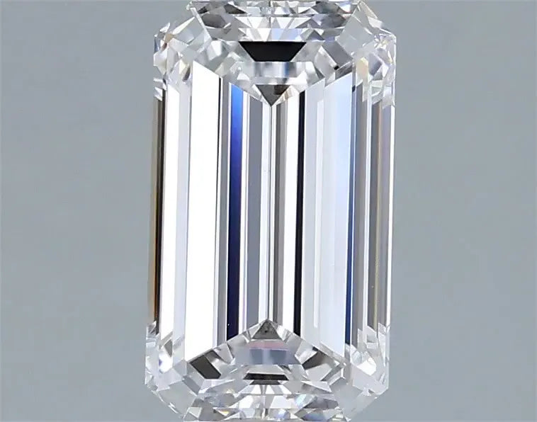 2.01ct Emerald Lab Grown Diamond (Colour D, Clarity VVS2, IGI Certified)