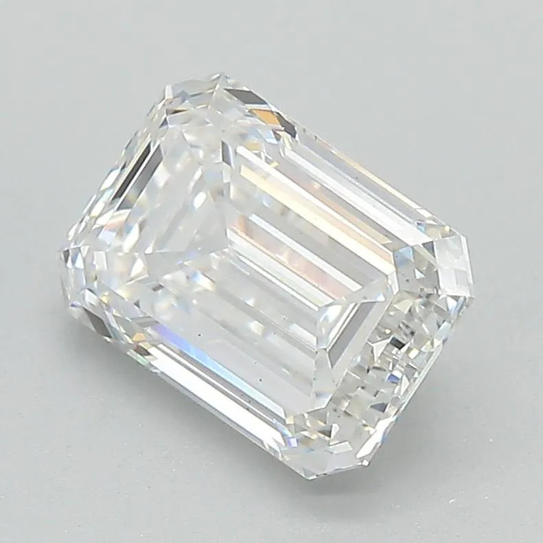 2.01ct Emerald Lab Grown Diamond (Colour E, Clarity VS1, IGI Certified)