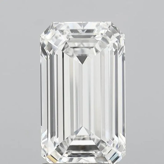 2.01ct Emerald Lab Grown Diamond (Colour E, Clarity VVS1, IGI Certified)