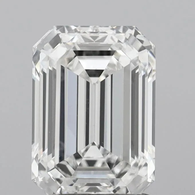 2.01ct Emerald Lab Grown Diamond (Colour E, Clarity VVS1, IGI Certified)