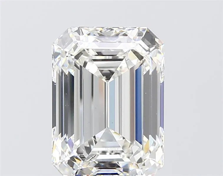 2.01ct Emerald Lab Grown Diamond (Colour F, Clarity VS2, IGI Certified)