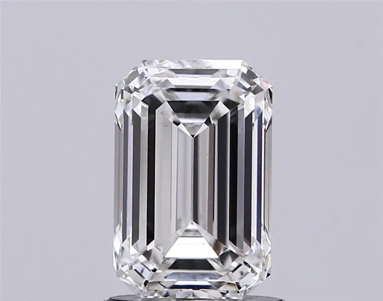 2.01ct Emerald Lab Grown Diamond (Colour F, Clarity VVS2, IGI Certified)