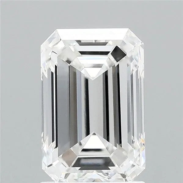 2.01ct Emerald Lab Grown Diamond (Colour F, Clarity VVS2, IGI Certified)
