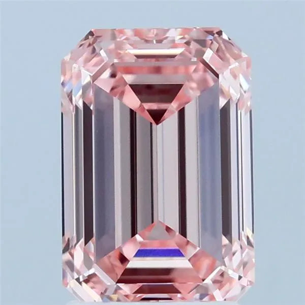2.01ct Emerald Lab Grown Diamond (Colour Fancy Intense Pink, Clarity VVS1, IGI Certified)