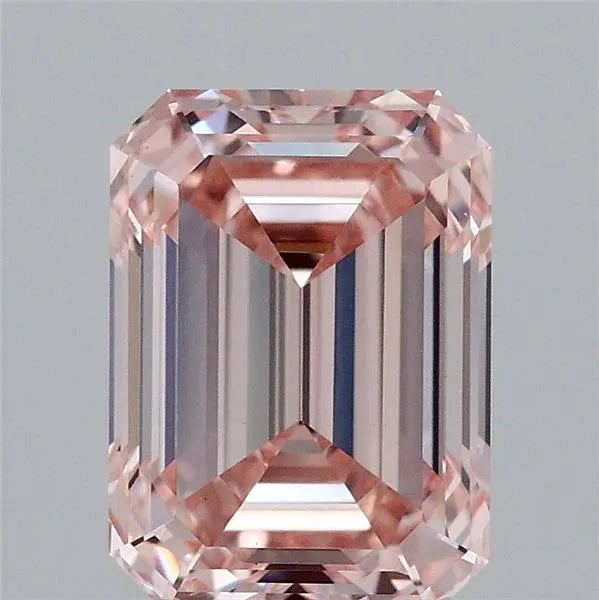 2.01ct Emerald Lab Grown Diamond (Colour Fancy Pink, Clarity VS2, IGI Certified)