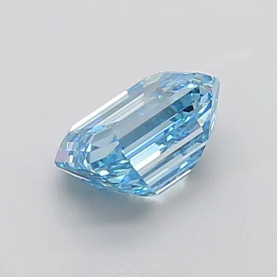 2.01ct Emerald Lab Grown Diamond (Colour Fancy Vivid Blue, Clarity VS2, IGI Certified)