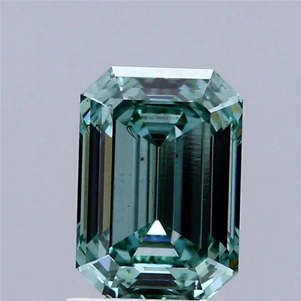 2.01ct Emerald Lab Grown Diamond (Colour Fancy Vivid Green, Clarity VS2, IGI Certified)