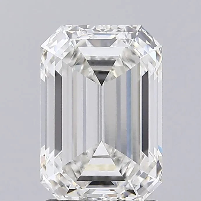 2.01ct Emerald Lab Grown Diamond (Colour G, Clarity VS1, IGI Certified)